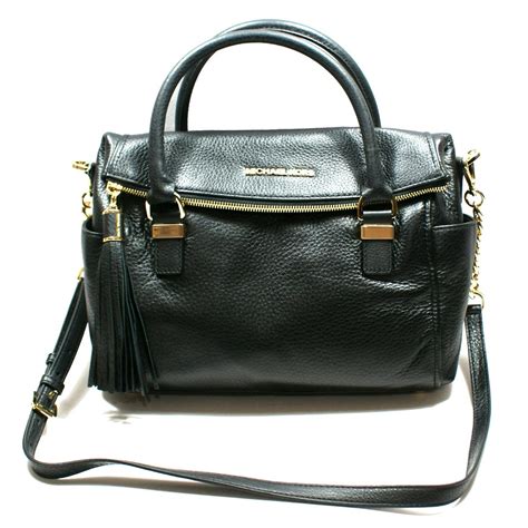 michael kors weston satchel luggage|Michael Kors satchel crossbody bag.